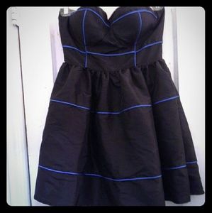 Twelve By Twelve Strapless Mini Dress